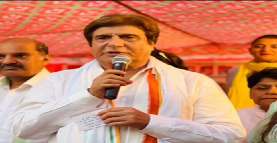 Thankful to over 7 lakh families in Gurgaon who voted for me: Raj Babbar
