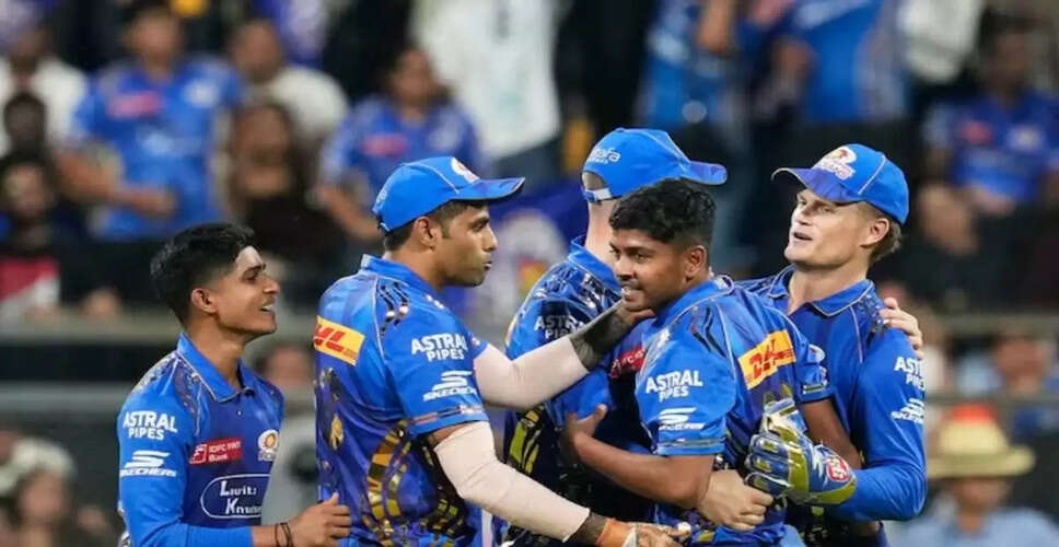 Mumbai Indians' Path to IPL Playoffs: Key Matches Ahead
