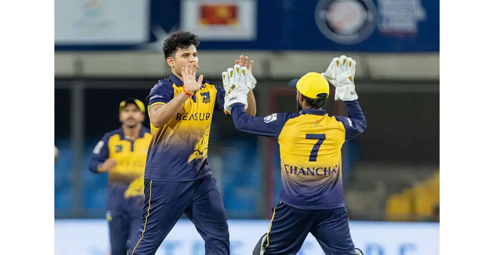 Ujjain Falcons Triumph Over Gwalior Cheetahs in MPL T20 Scindia Cup Opener