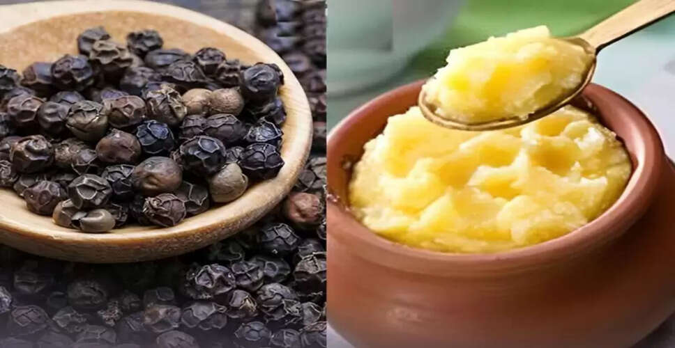 Health Benefits of Mixing Ghee and Black Pepper