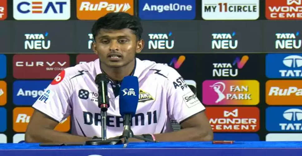 Sai Sudarshan Excited for India A Tour After IPL 2025 Match