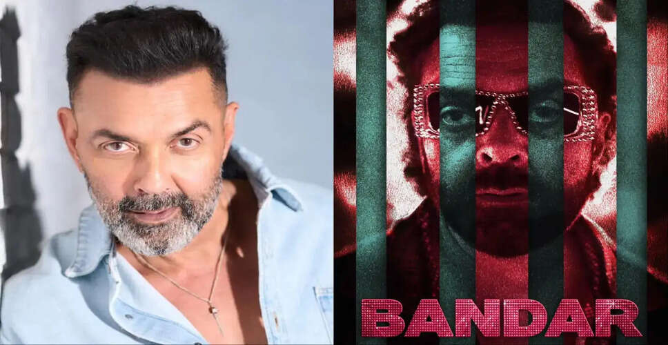 Bobby Deol's Upcoming Crime Thriller 'Bandar' Gets New Release Date