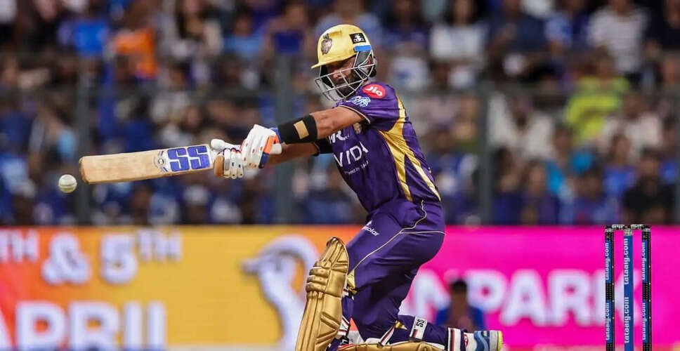 Ajinkya Rahane Reflects on Batting Form Amid KKR's IPL 2026 Opener