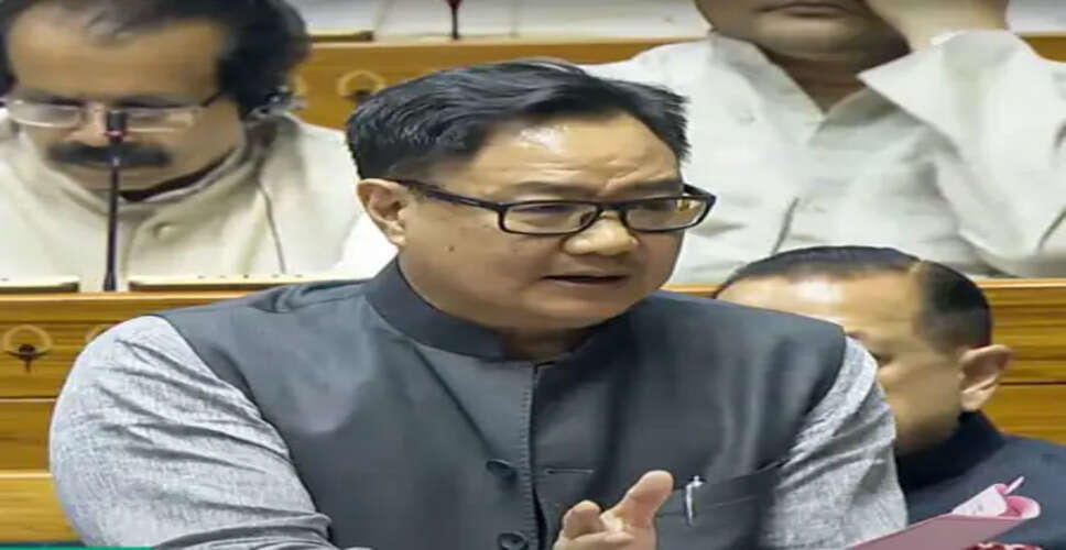 Kiren Rijiju Urges Congress to Support Women's Reservation Act Implementation