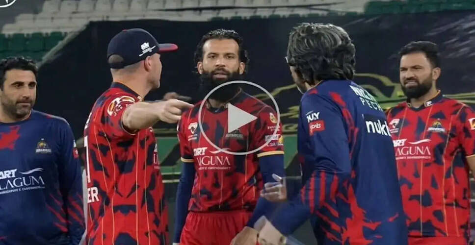 David Warner and Moeen Ali's On-Field Tension During PSL Match