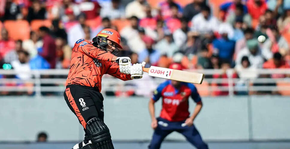 Abhishek Sharma's Spectacular 74-Run Performance Powers SRH to Victory