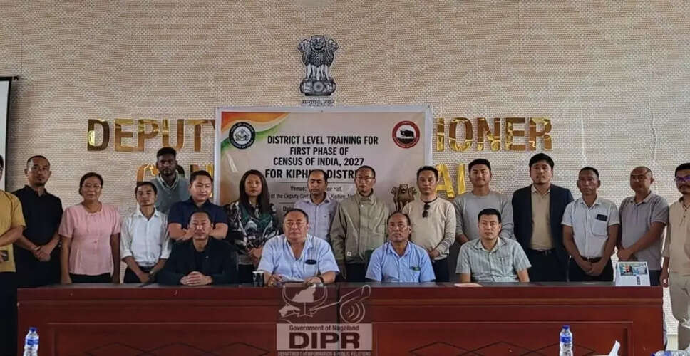 Nagaland Gears Up for Census 2027 with Extensive Preparations