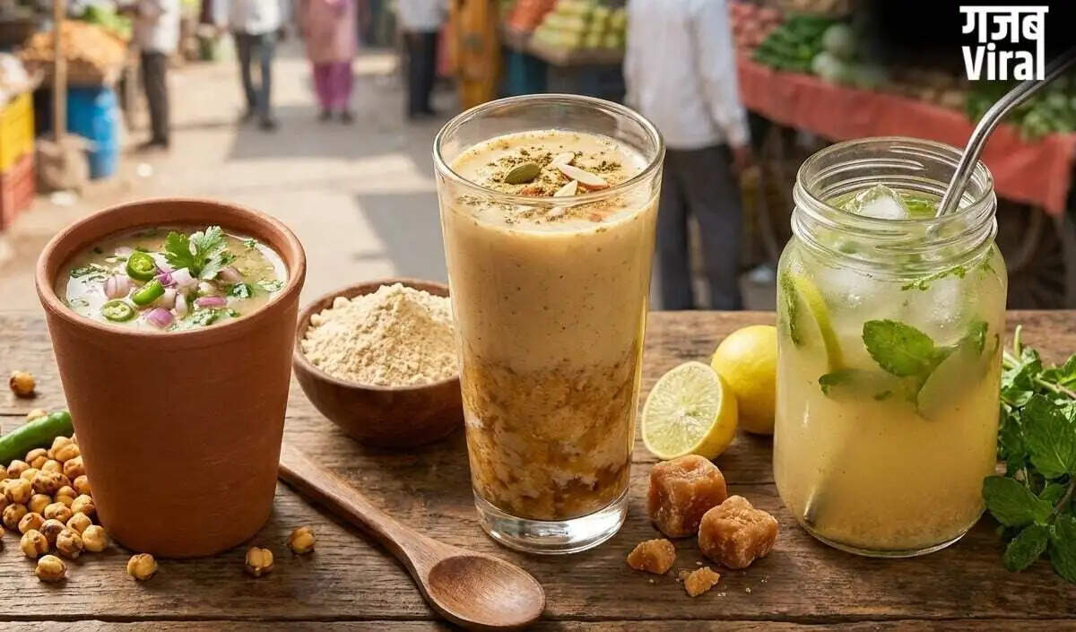 Refreshing Summer Drinks for Kids Using Sattu