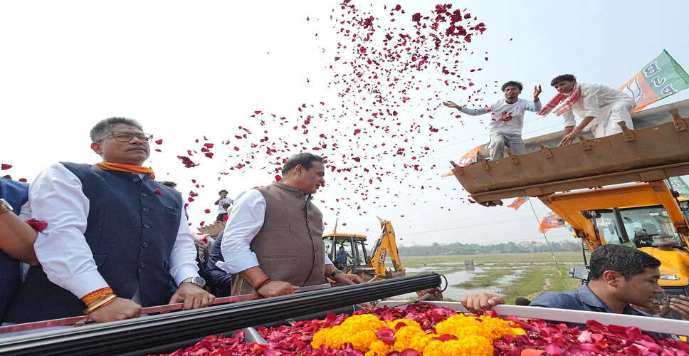 Intensifying Political Campaigns in Assam Ahead of Assembly Elections