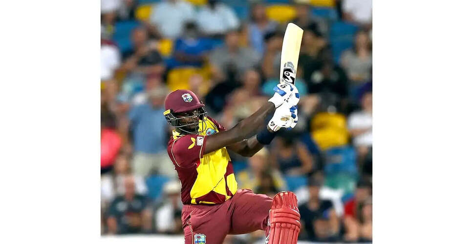 Romario Shepherd and Jason Holder Set T20I Record in World Cup Clash