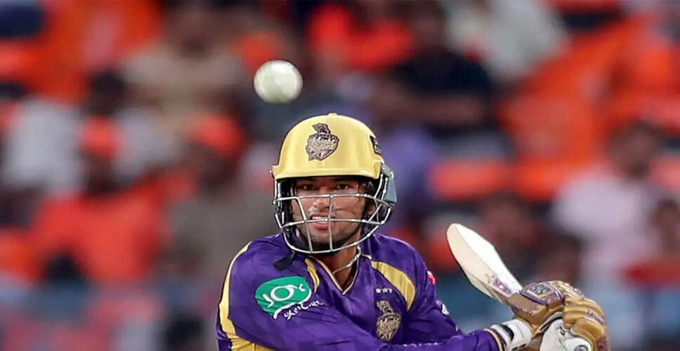 KKR's Angkrish Raghuvanshi Celebrates Key Victory Over SRH in IPL 2026