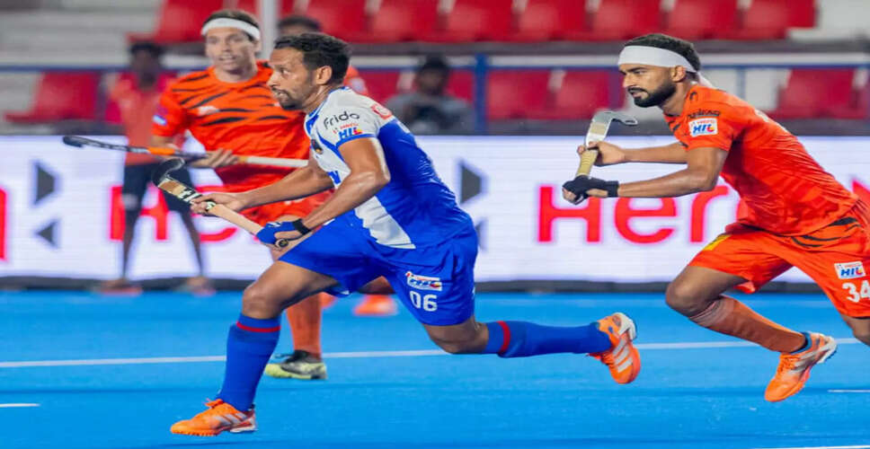 Shrachi Bengal Tigers Triumph Over Soorma Hockey Club in HIL Opener