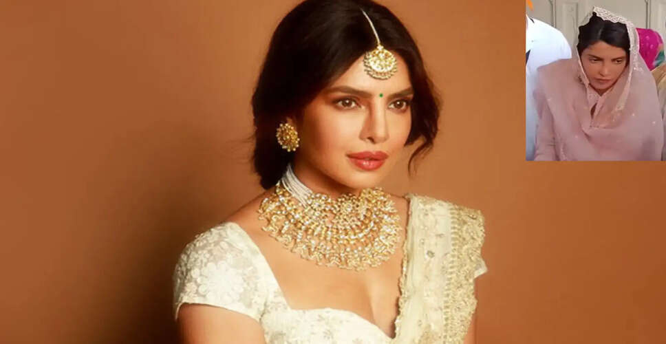 Priyanka Chopra's Heartwarming Visit to the Golden Temple in Amritsar