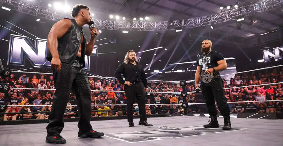 Exciting WWE NXT Championship Matches Set for Tonight
