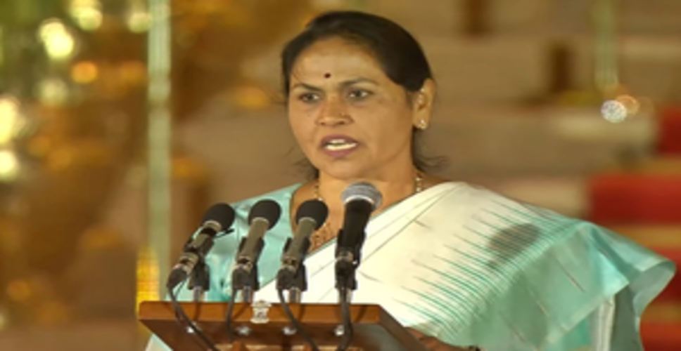 Shobha Karandlaje takes oath as Union Minister in Modi 3.0 (Lead)