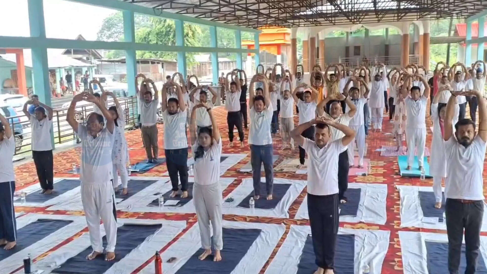 Assam Celebrates 12th International Day of Yoga with Enthusiastic Participation