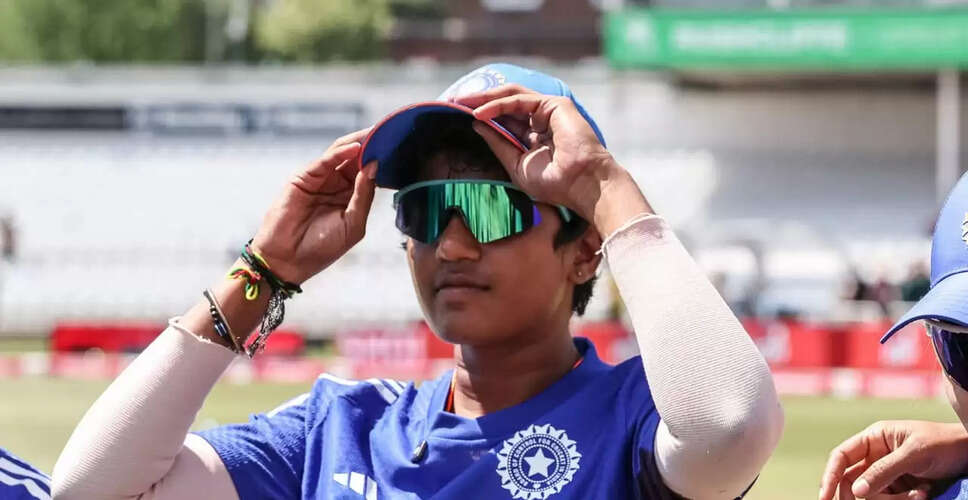 Sree Charani Tops ICC Women's T20I Bowler Rankings After Stellar Performance