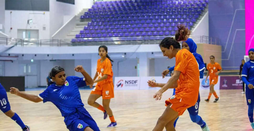 Historic Victory for Indian Women's Futsal Team in SAFF Championship