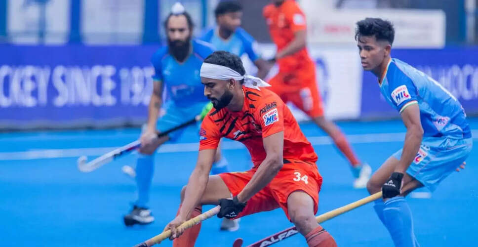 HIL GC Triumphs Over Shrachi Bengal Tigers in Thrilling 6-3 Encounter