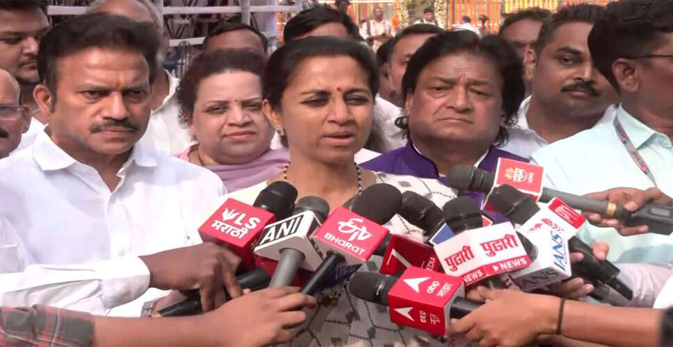 NCP MP Supriya Sule Demands Government Action on Indigo Flight Disruptions