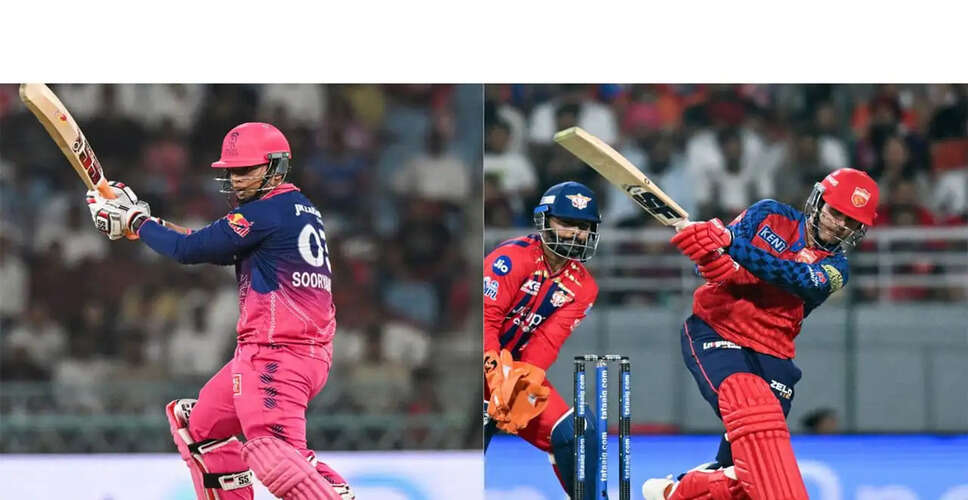 Young IPL Stars Vaibhav Sooryavanshi and Priyansh Arya Impress with Their Performance