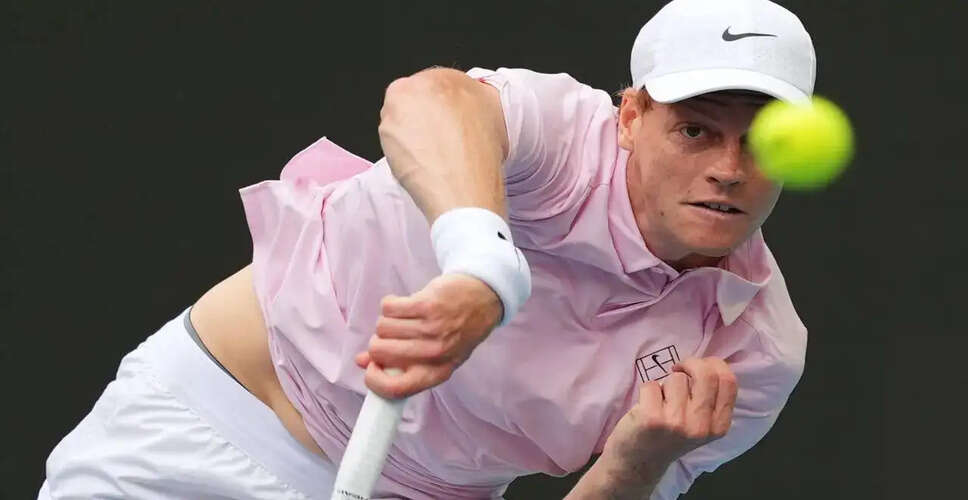 Jannik Sinner Dominates Ugo Humbert at Monte Carlo Masters
