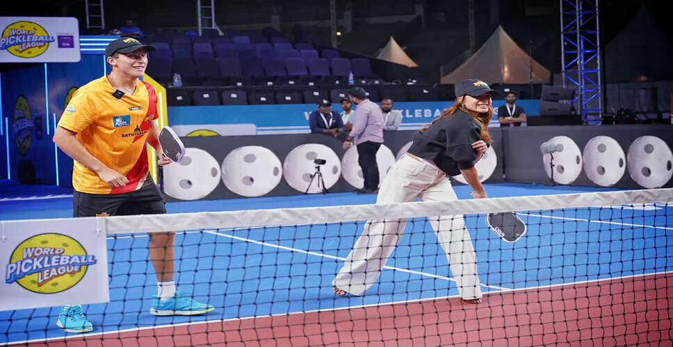 Chennai Super Champs Unveils New Indoor Courts for Upcoming Pickleball Championship
