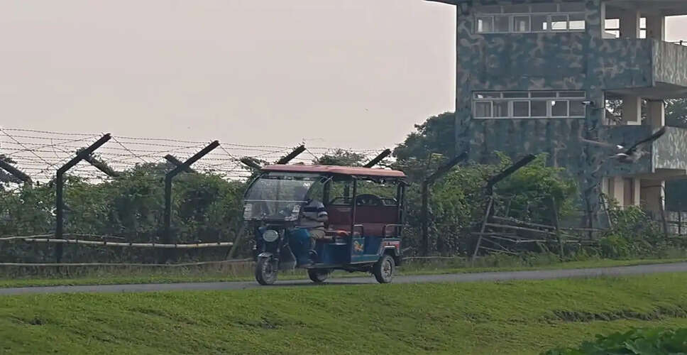 Local Residents Donate Land for Enhanced Border Security at India-Bangladesh Frontier