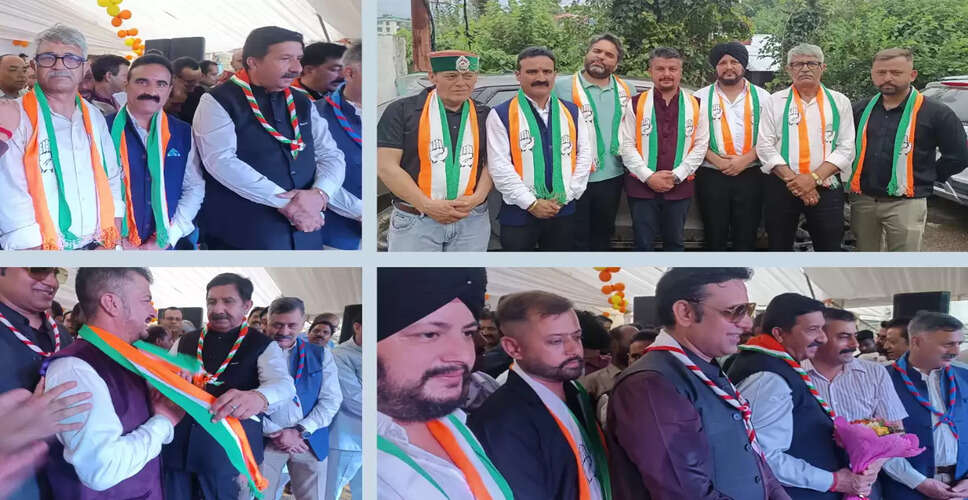 Manish Sareen Joins Indian National Congress, Marking a Political Shift in Dalhousie