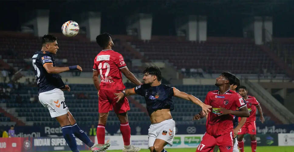 NorthEast United FC Triumphs Over Inter Kashi in Thrilling ISL Match