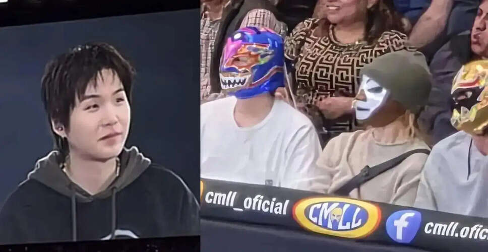 BTS Members Enjoy Lucha Libre Wrestling Match in Mexico City