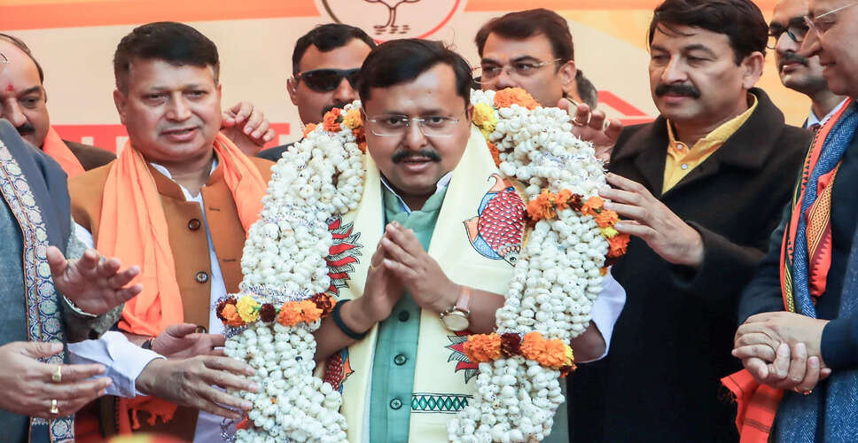 Nitin Nabin Set to File Nomination for BJP Presidency