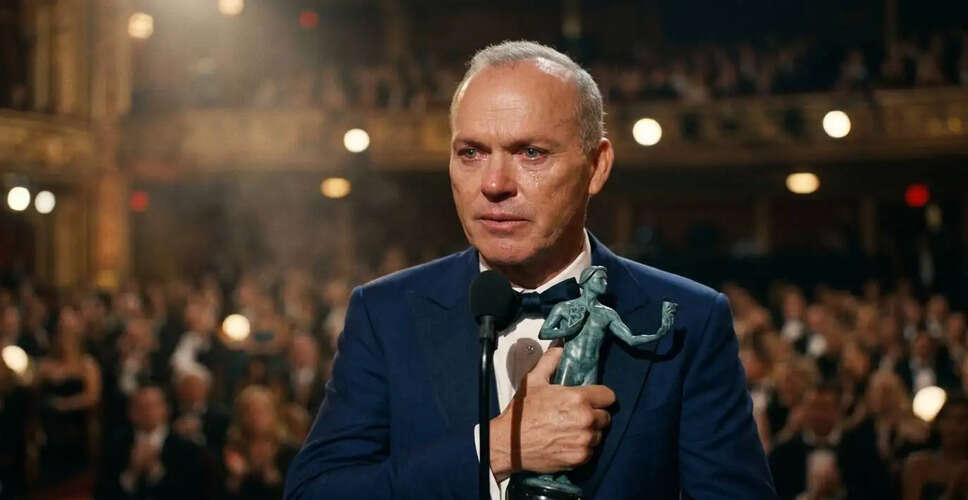 Michael Keaton's Heartfelt Tribute: A Personal Journey Through Addiction at the SAG Awards