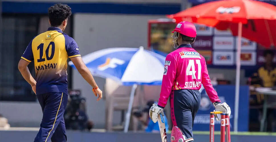 Ujjain Falcons Secure Narrow Victory Over Indore Pink Panthers in MPL T20