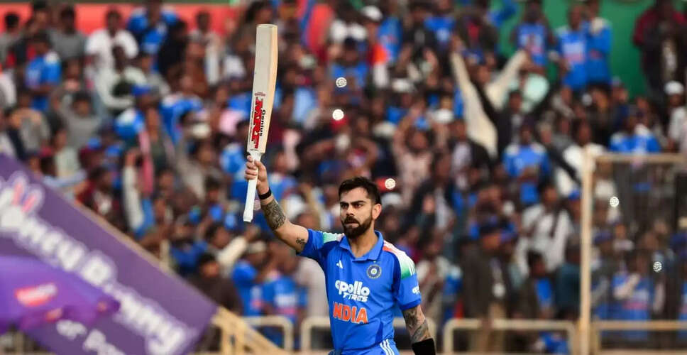 Virat Kohli Set to Return for 2025-26 Vijay Hazare Trophy