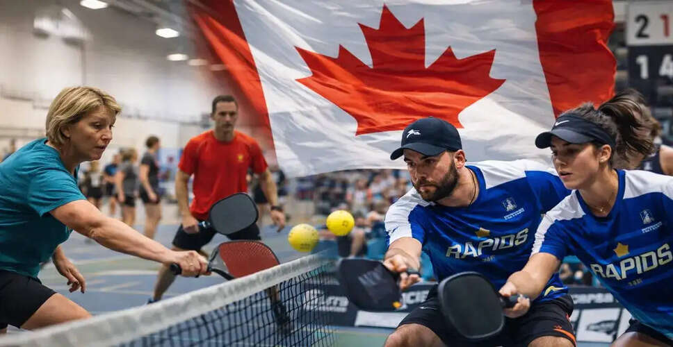 The Rapid Growth of Pickleball in Canada: Infrastructure and Professional Leagues Emerge