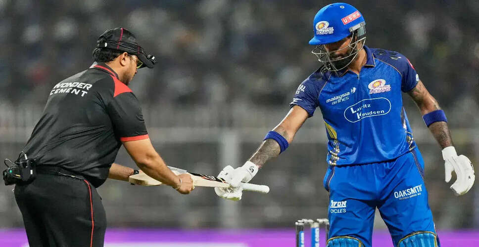 Hardik Pandya Fined for Code of Conduct Breach in IPL Match