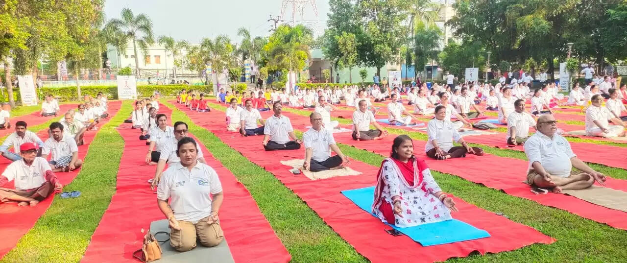 Celebrating Wellness: Odisha's Grand International Yoga Day Festivities