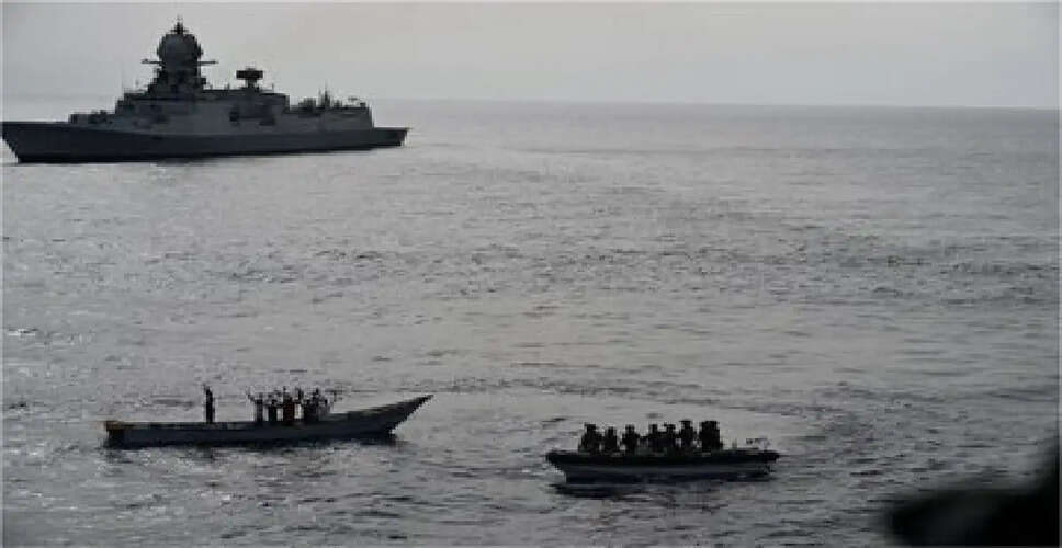 Indian Navy Thwarts Piracy Threat in Western Indian Ocean