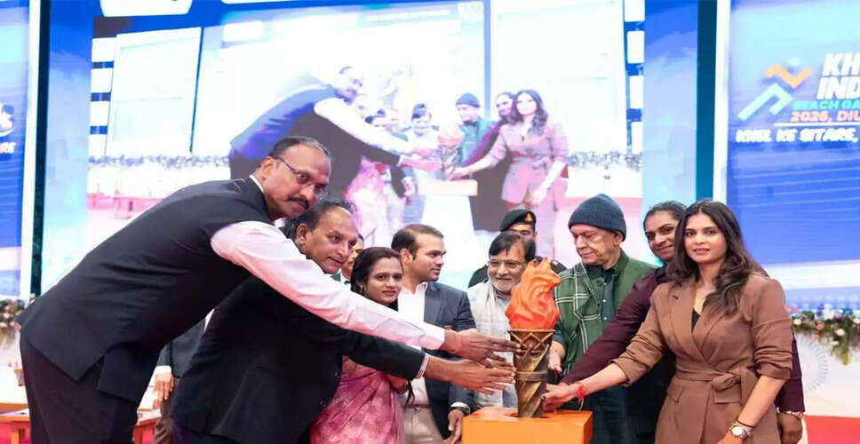 Khelo India Beach Games 2026 Kicks Off with Enthusiasm at Ghoghla Beach