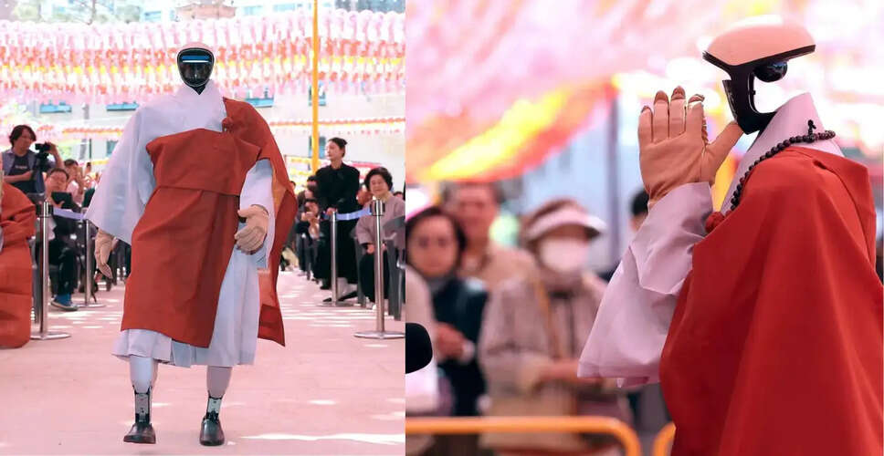 South Korea Welcomes Its First Robot Monk: Gabi Joins the Buddhist Faith