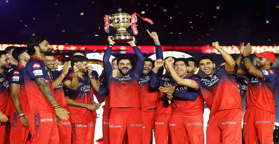 Royal Challengers Bengaluru Claims First IPL Title After 18-Year Wait