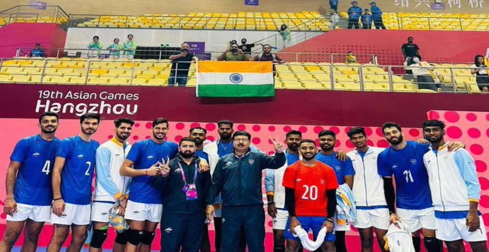 Asian Games: Indian men’s volleyball team beat Cambodia 3-0