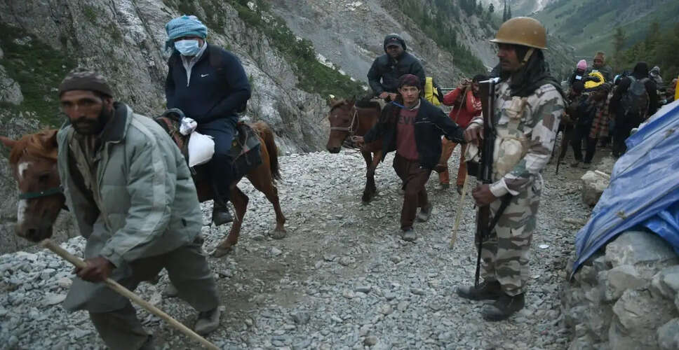 Amarnath Yatra Helicopter Services Suspended for Second Consecutive Year