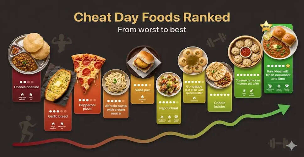 Top 10 Cheat Day Foods Ranked: Indulgence for Fitness Lovers