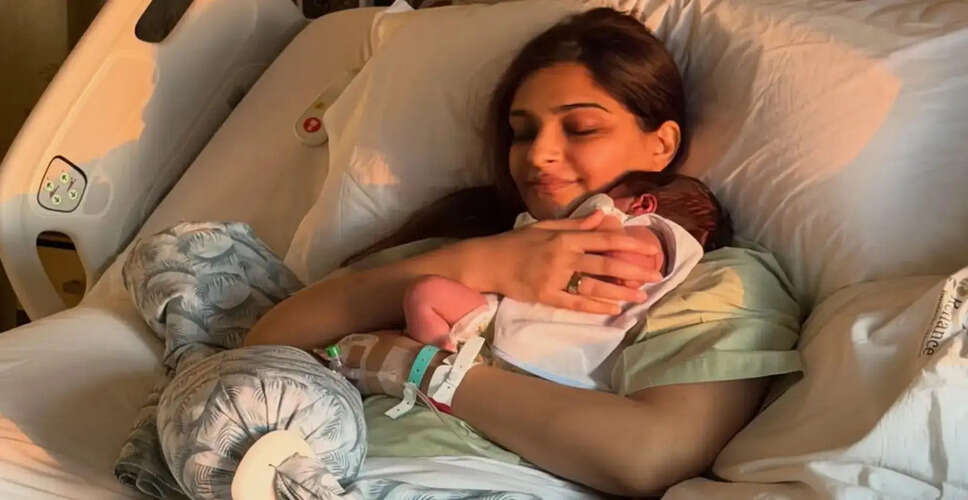 Sonam Kapoor Welcomes Second Son: A New Chapter in Parenthood