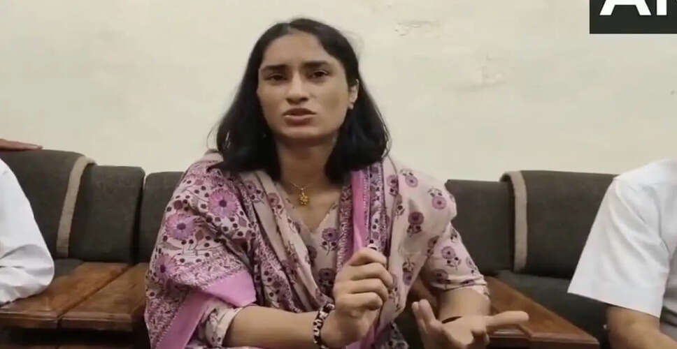 Vinesh Phogat Addresses Key Issues After Wrestling Trials in Delhi