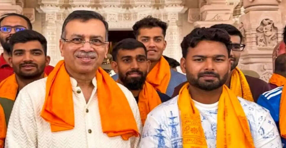 Lucknow Super Giants Seek Blessings at Shri Ram Janmabhoomi Temple Ahead of IPL 2026