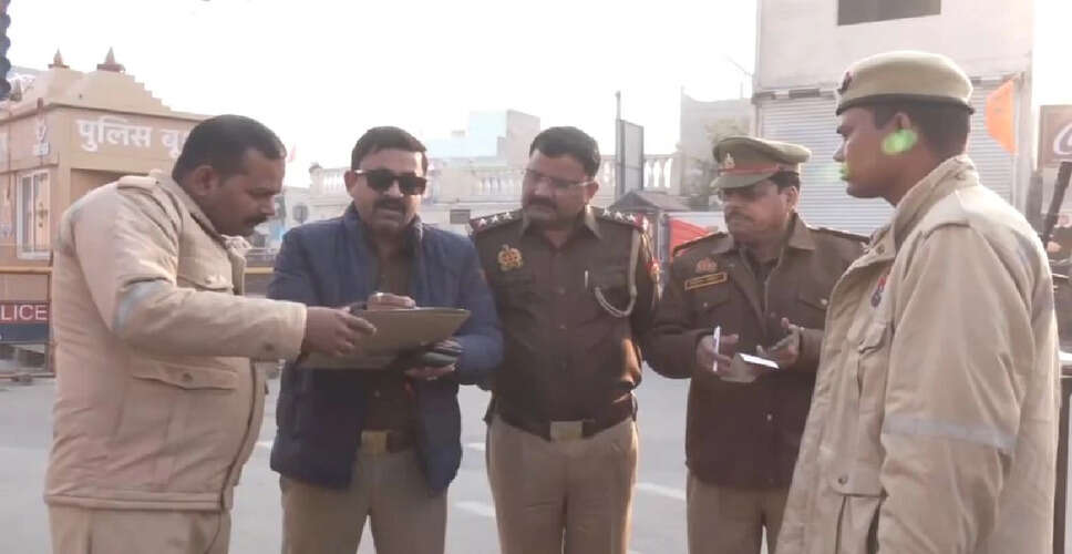 Enhanced Security Measures in Mathura for Babri Masjid Demolition Anniversary
