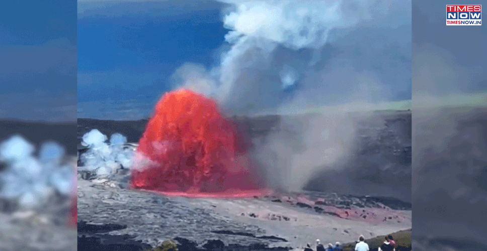 Kilauea Volcano Erupts Dramatically in Hawaii, Sending Lava Fountains Skyward